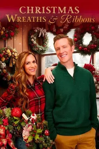 Christmas Wreaths and Ribbons